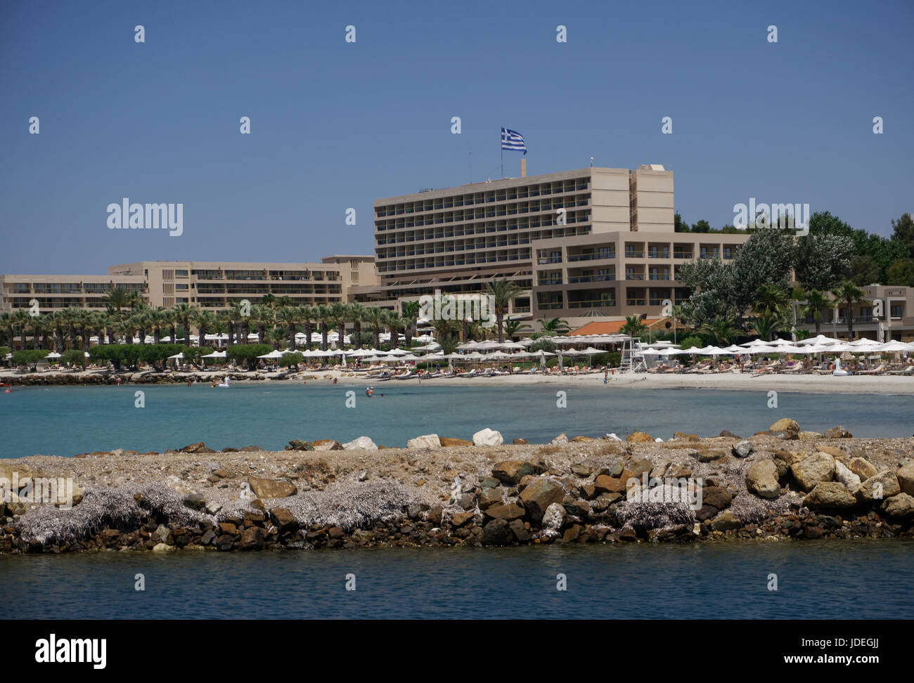 Day view of hotel complex at Sani resort in Kassandra Chalkidiki ...