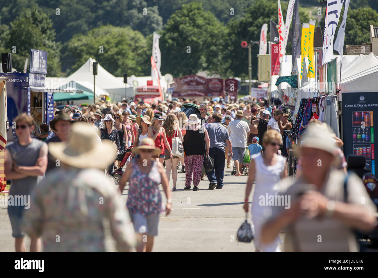 Royal Welsh Show 2016 at the Royal Welsh Showground, Llanelwedd, Builth Wells, Powys, Wales, UK, July 19th 2016. Stock Photo