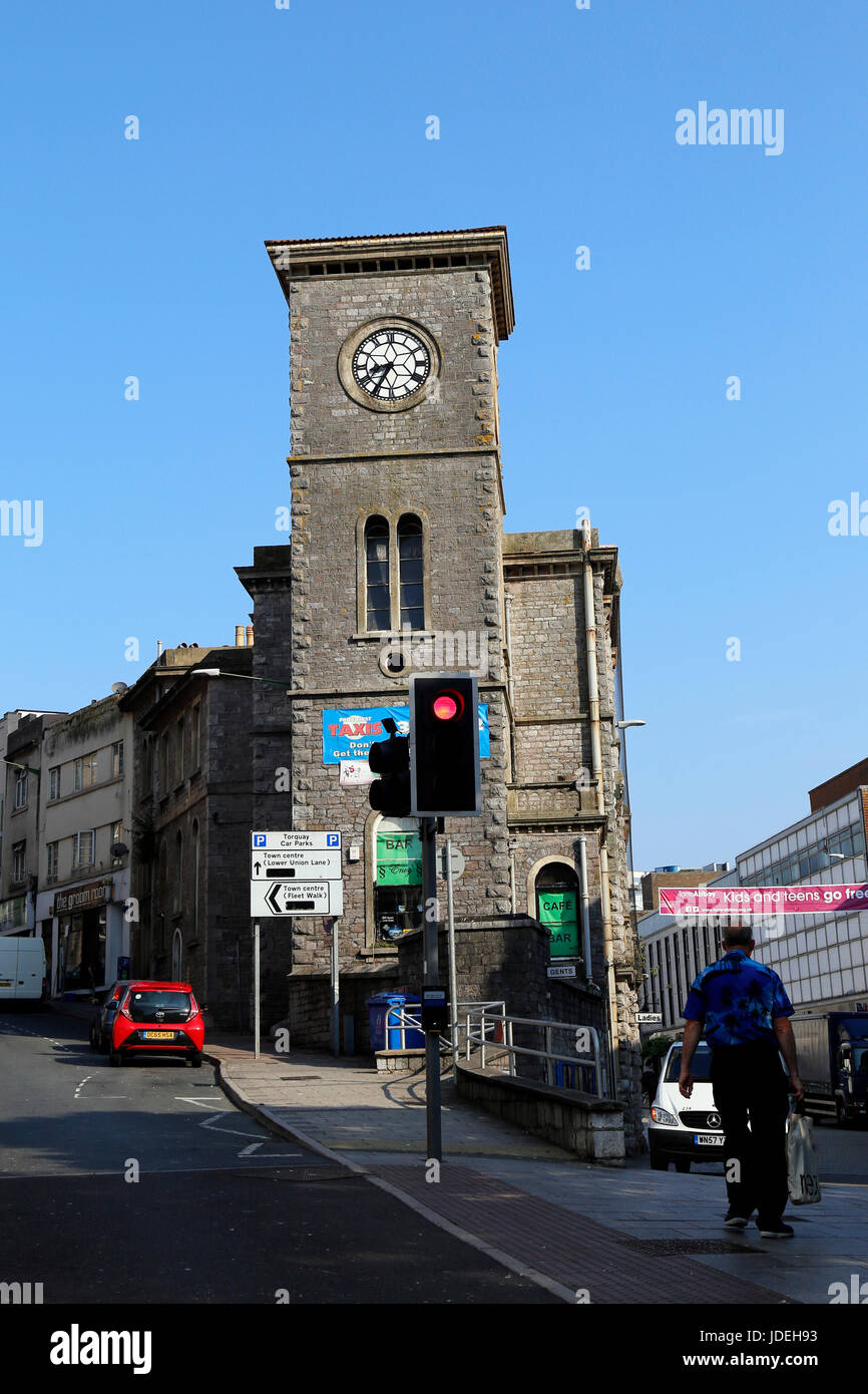 Torquay's busy high street.acquisition, investment, buy, order, deal, bargain, property, asset, possession, holding Stock Photo