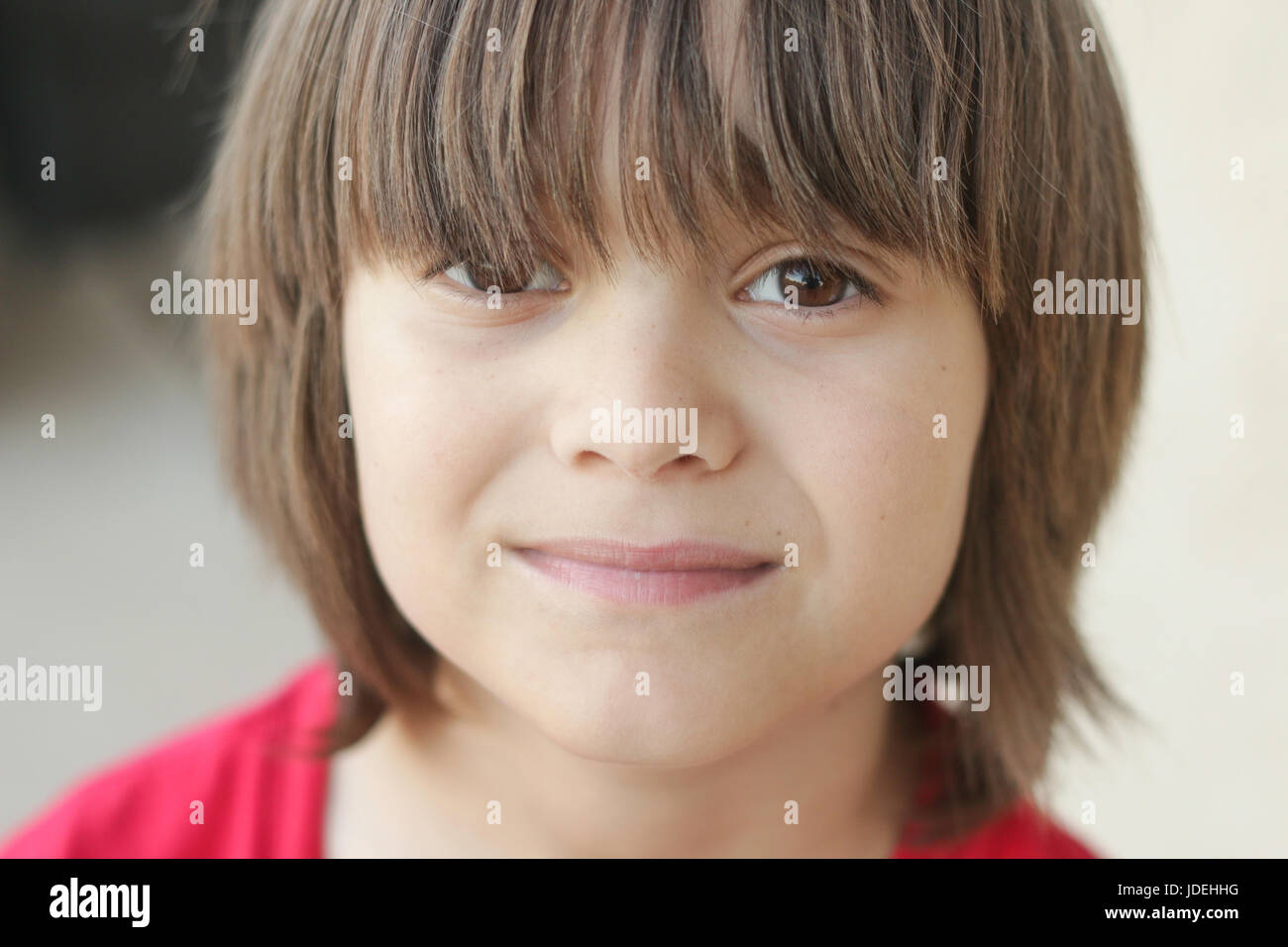 Portrait of a boy Stock Photo