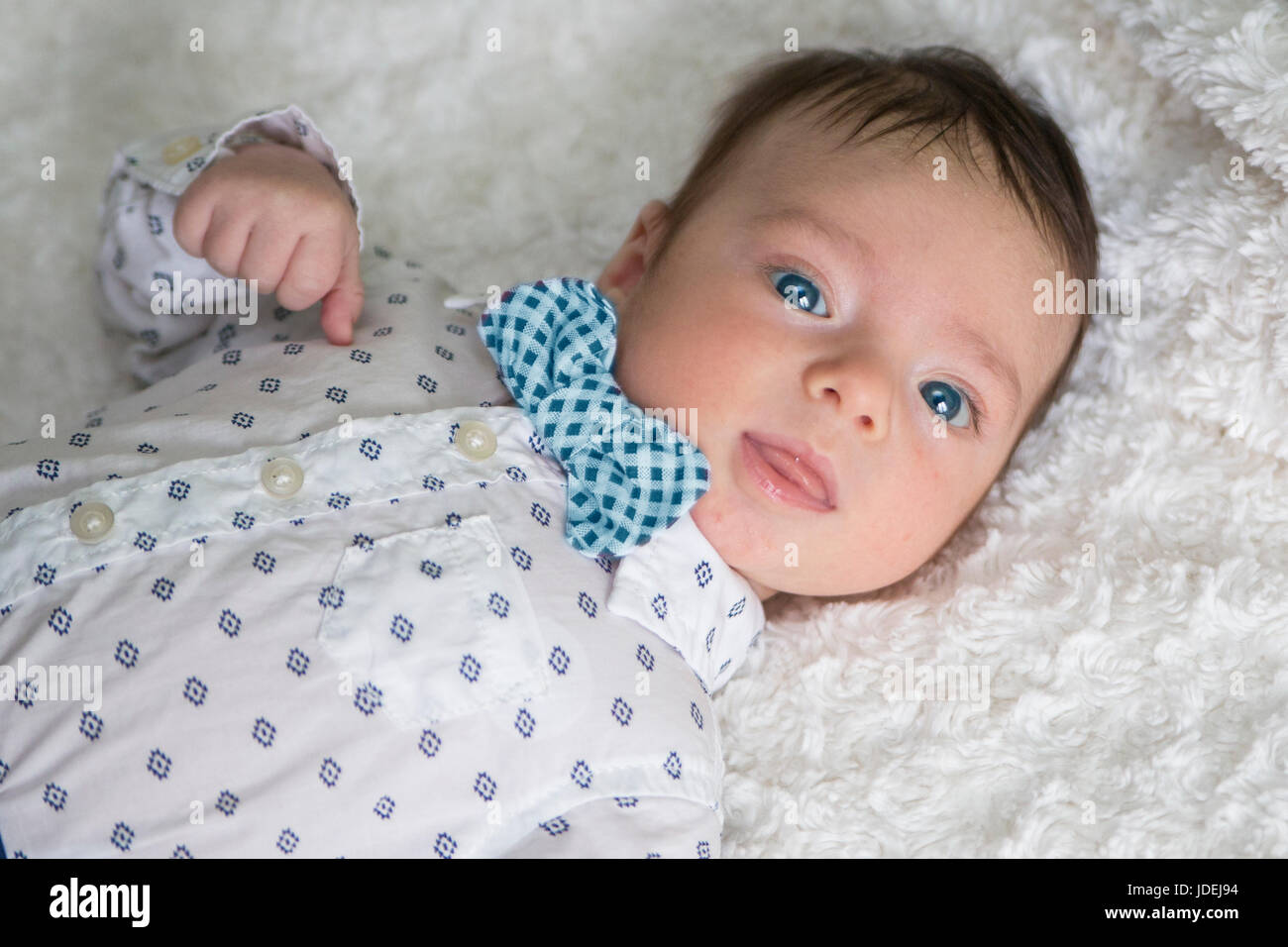 blue eyes baby boy Stock Photo Alamy