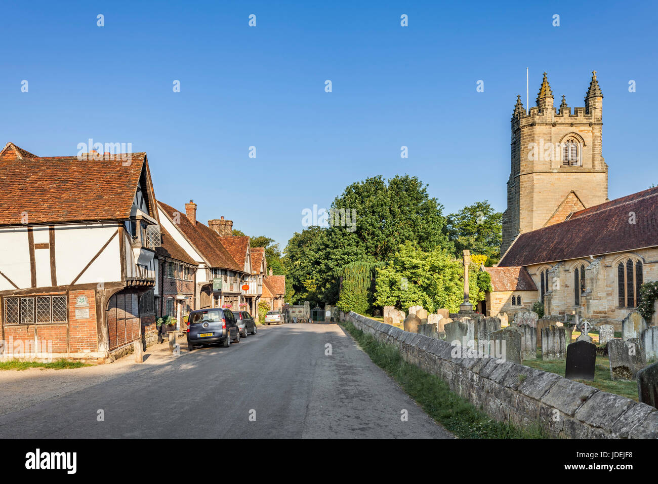 Chiddingstone village, Kent Stock Photo Alamy