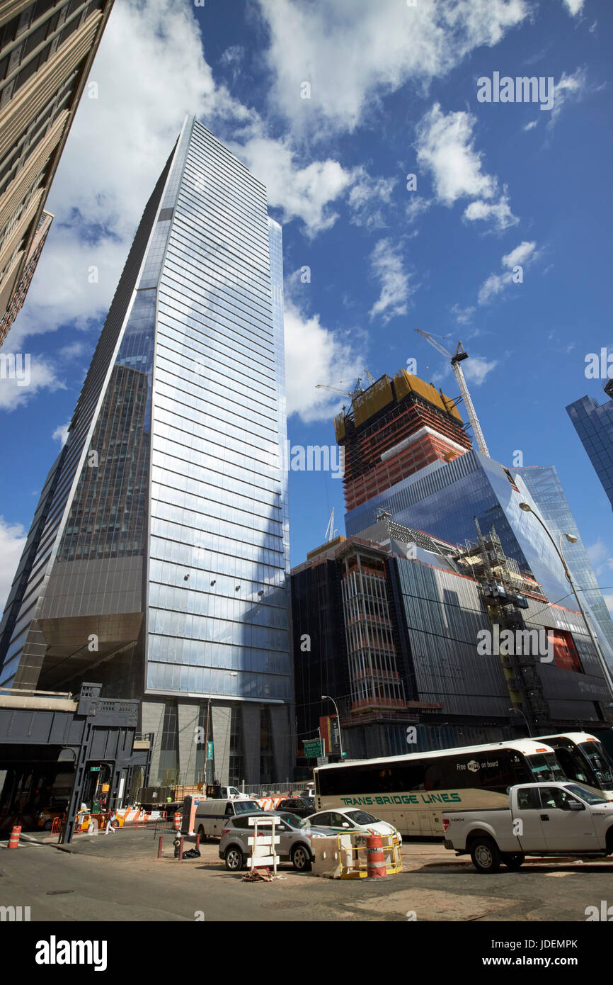 hudson yards urban renewal project featuring 10 hudson yards New York ...