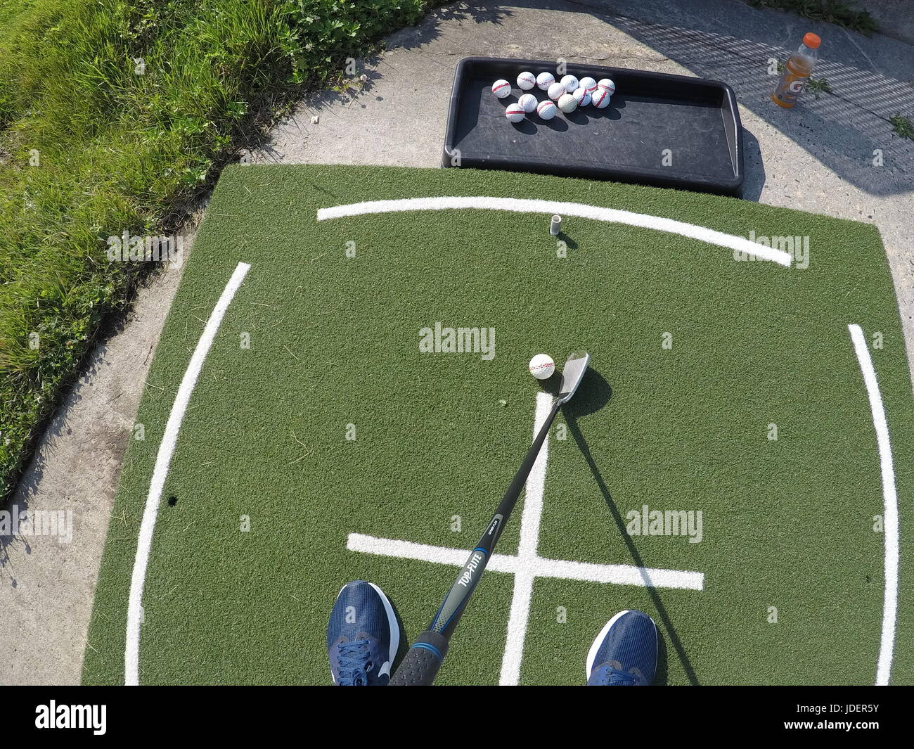 Driving Range Lower State Road Stock Photo Alamy