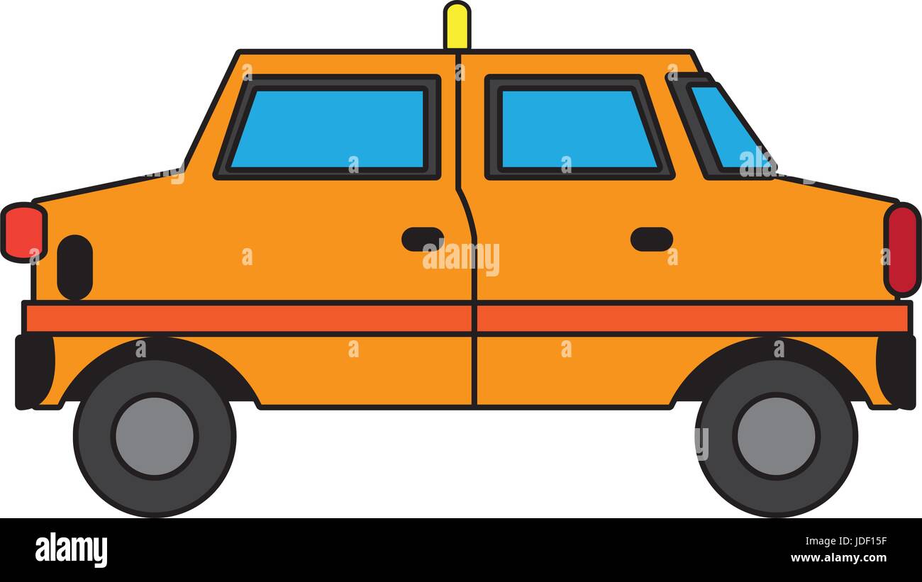 yellow taxi car transport public service Stock Vector Image & Art Alamy