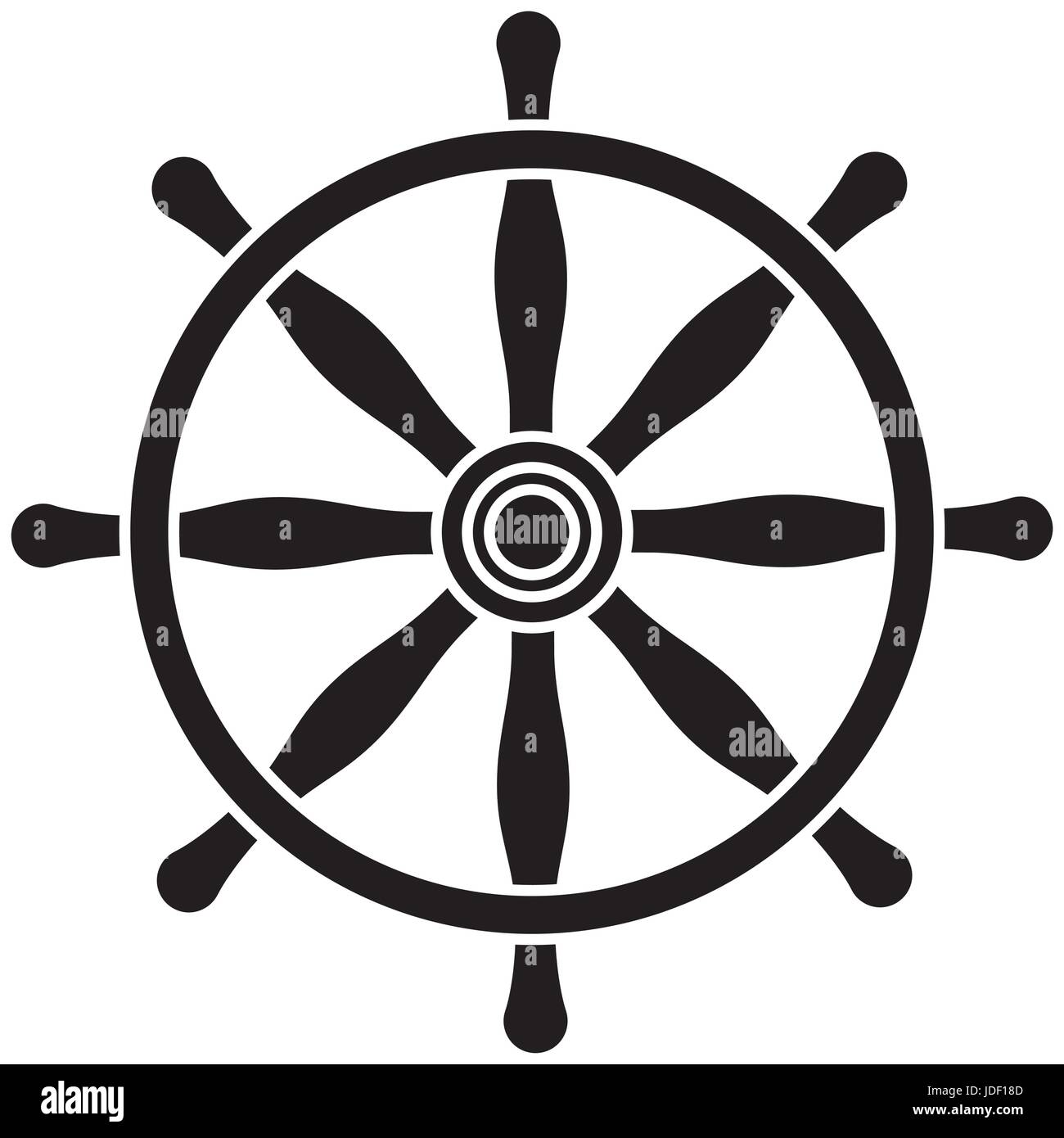 rudder icon image Stock Vector Image & Art - Alamy