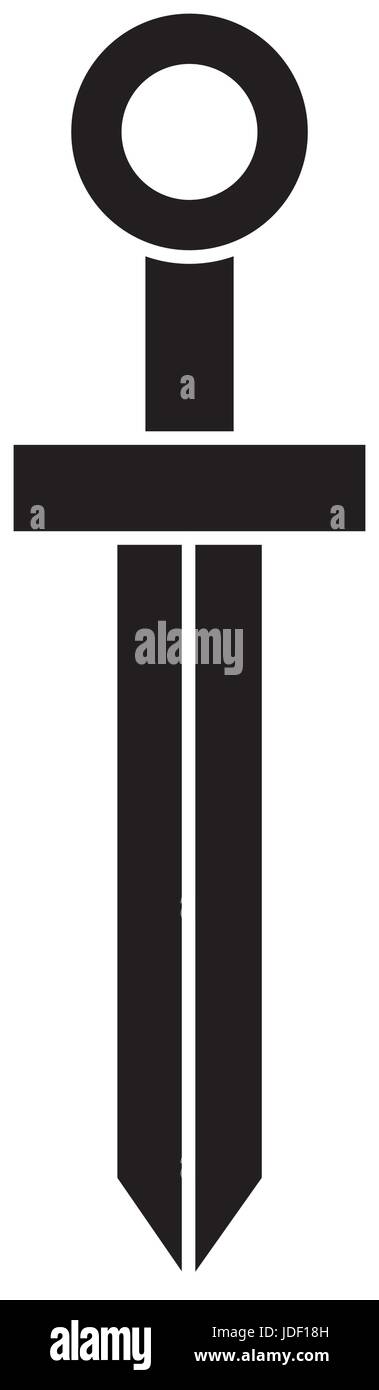 sword icon image Stock Vector Image & Art - Alamy