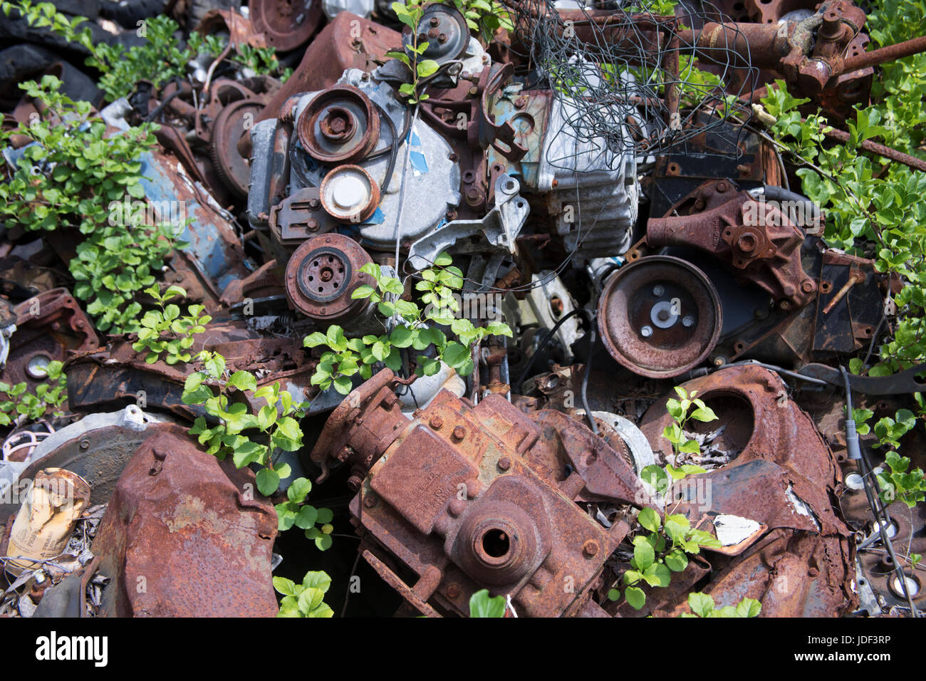 Rusting scrap metal hires stock photography and images Alamy