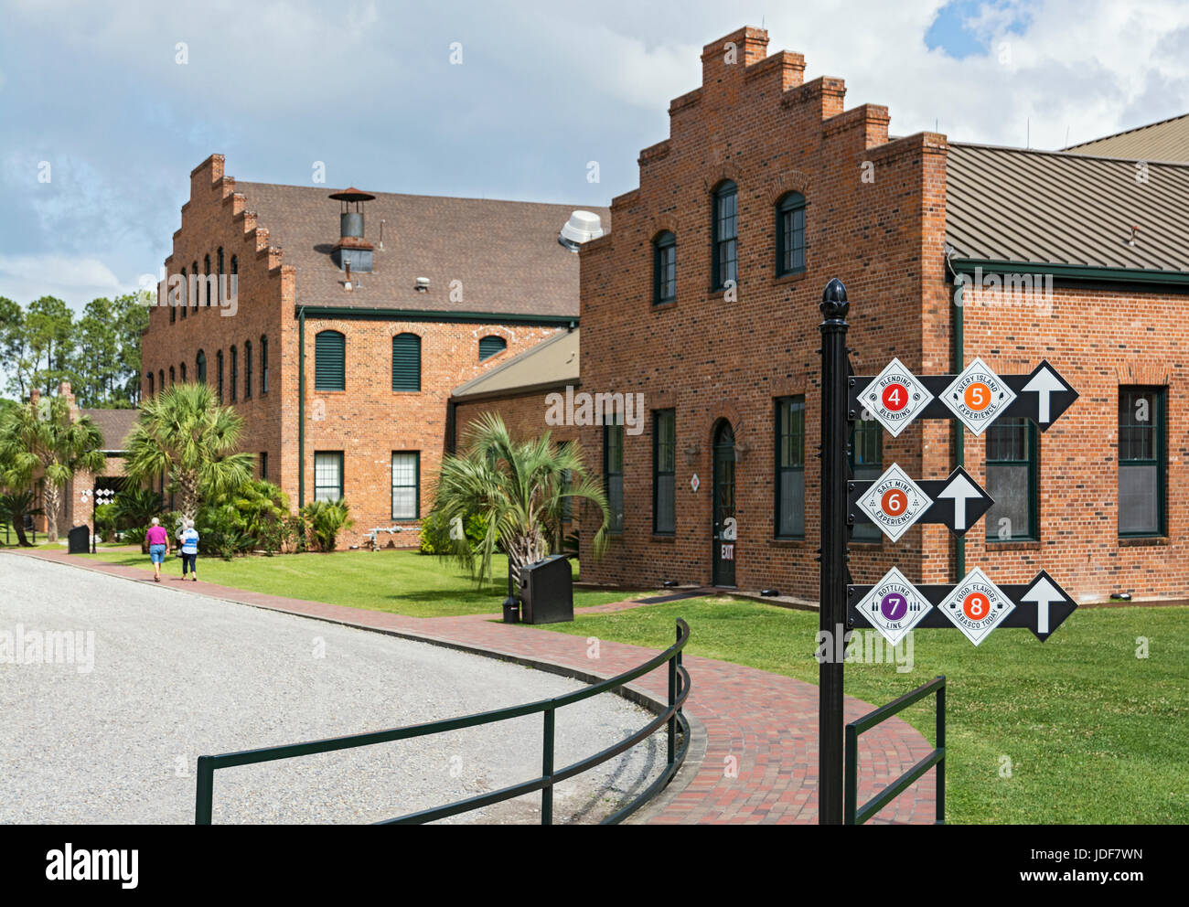 Louisiana, Avery Island, Tabasco Pepper Sauce Factory, self guided tour