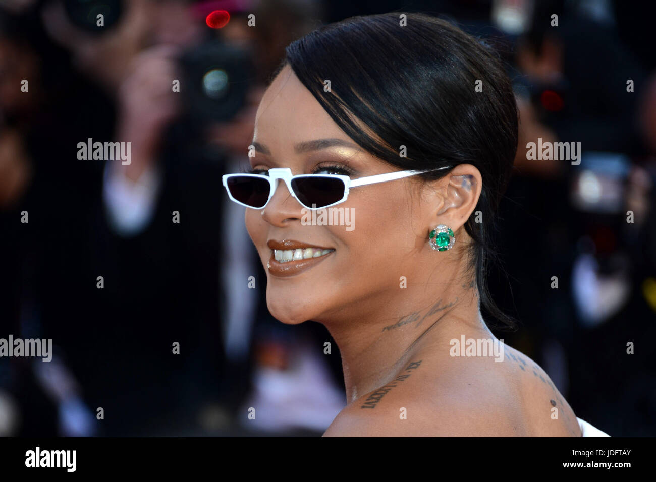 70th annual Cannes Film Festival - 'Okja' - Premiere  Featuring: Rihanna Where: Cannes, France When: 19 May 2017 Credit: IPA/WENN.com  **Only available for publication in UK, USA, Germany, Austria, Switzerland** Stock Photo