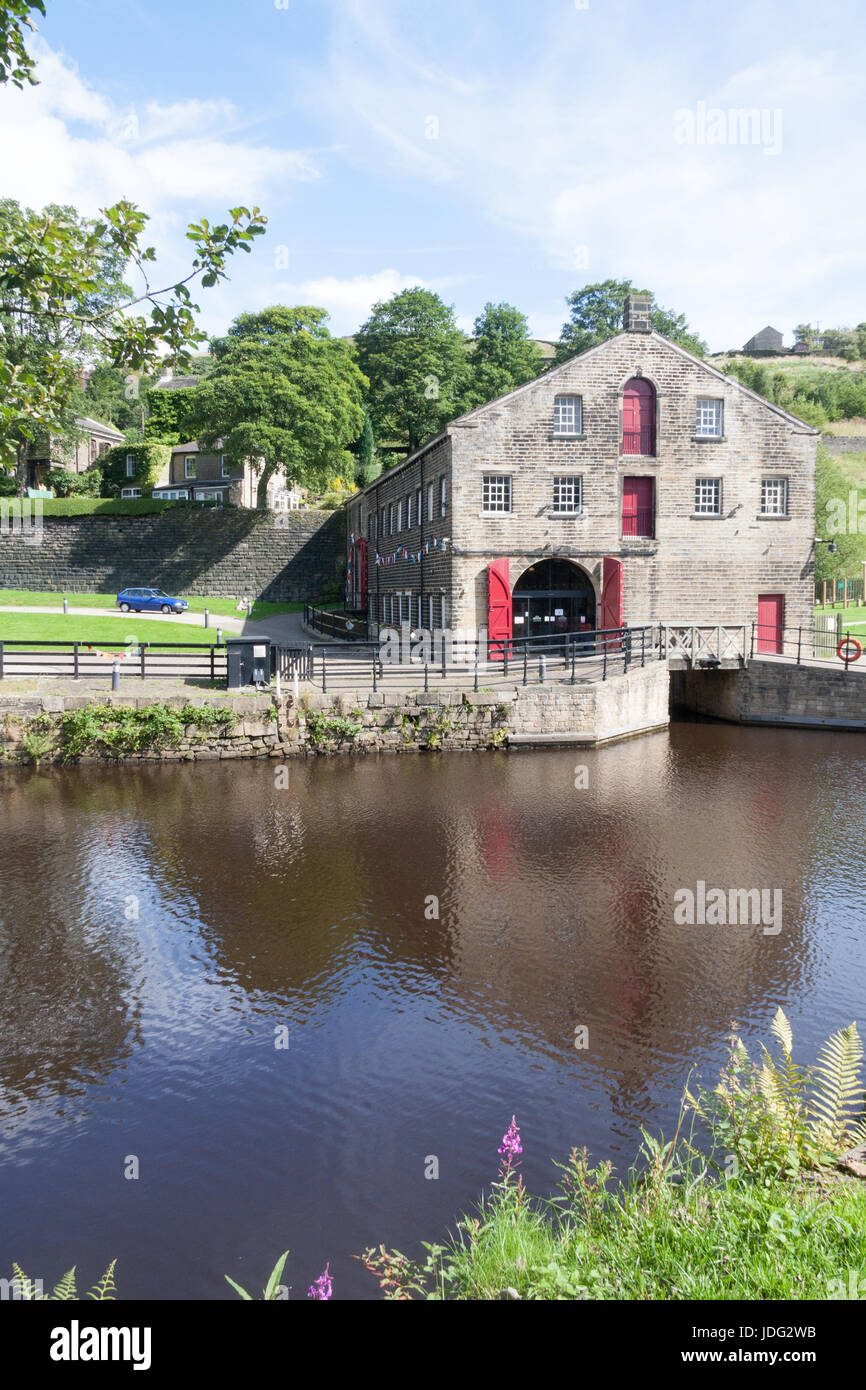 The Canal and River Trust's Stanedge Tunnel Visitor Centre, Marsden, Yorkshire, England, United Kingdom Stock Photo