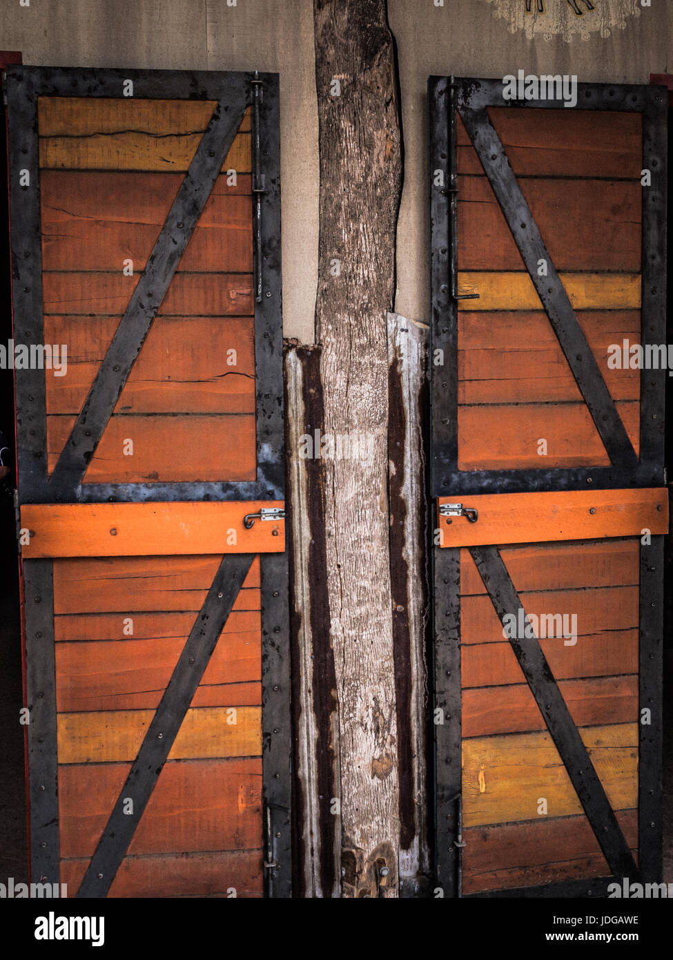 Double Wooden Doors High Resolution Stock Photography and Images - Alamy