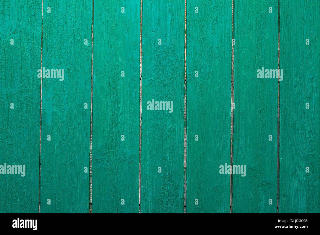Wooden texture of an old fence painted green Stock Photo - Alamy