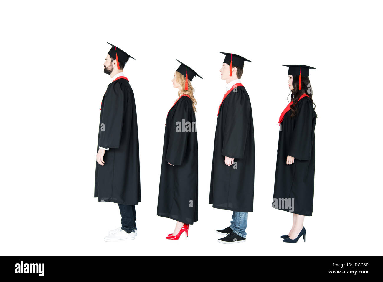 Caps and gowns graduation hires stock photography and images Alamy