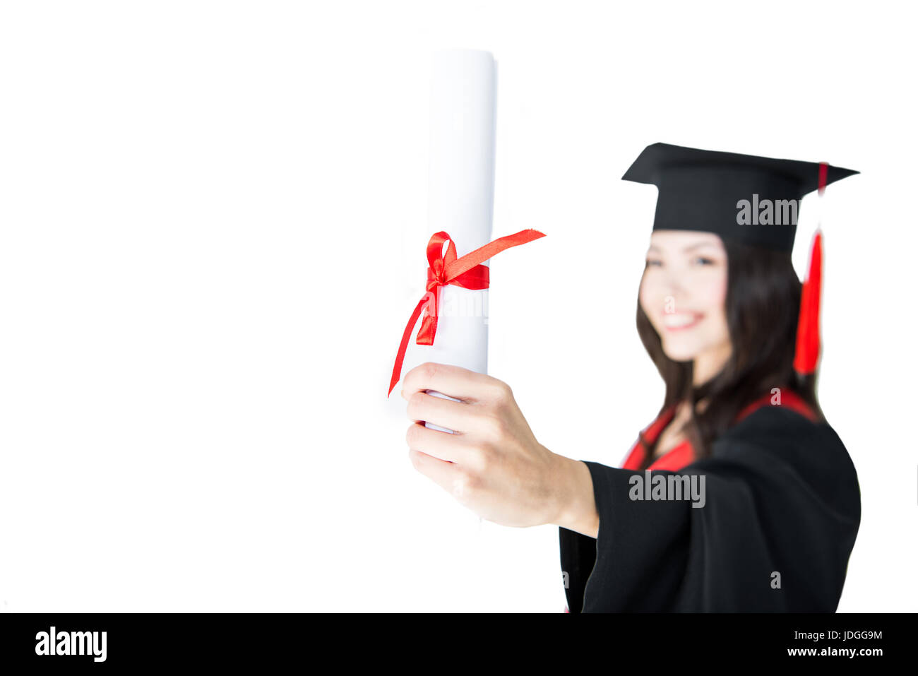 Student in graduation gown hi-res stock photography and images - Alamy
