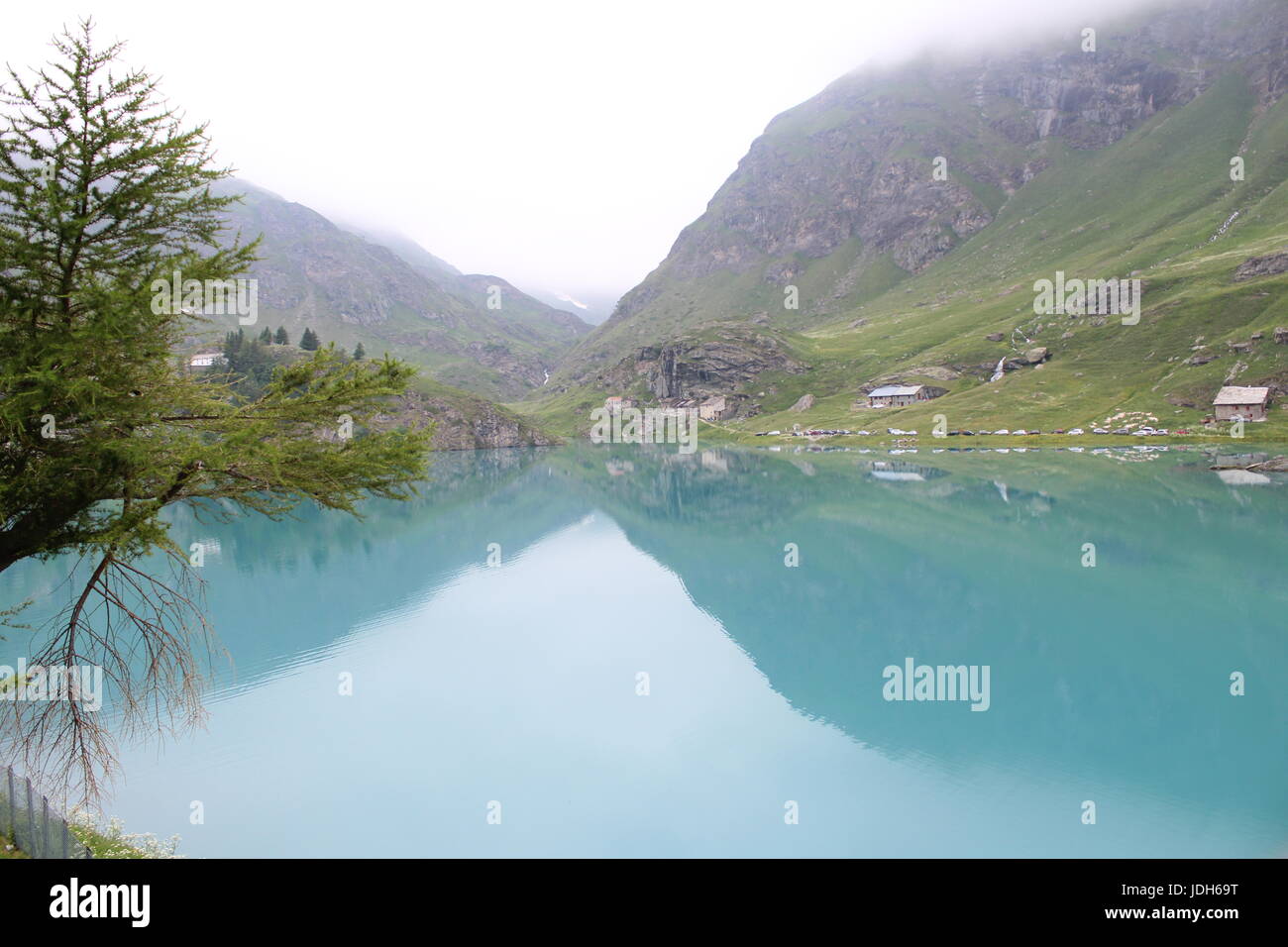 Lago Alpino Stock Photo
