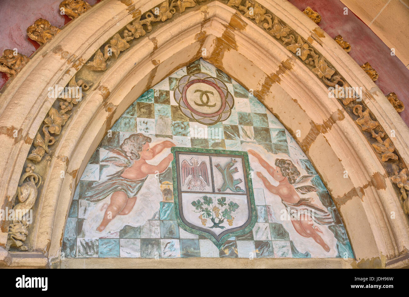Chateau De Cremat Nice France Stock Photo Alamy