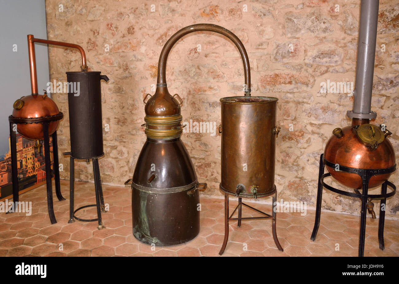 Chateau De Cremat Nice France Stock Photo Alamy