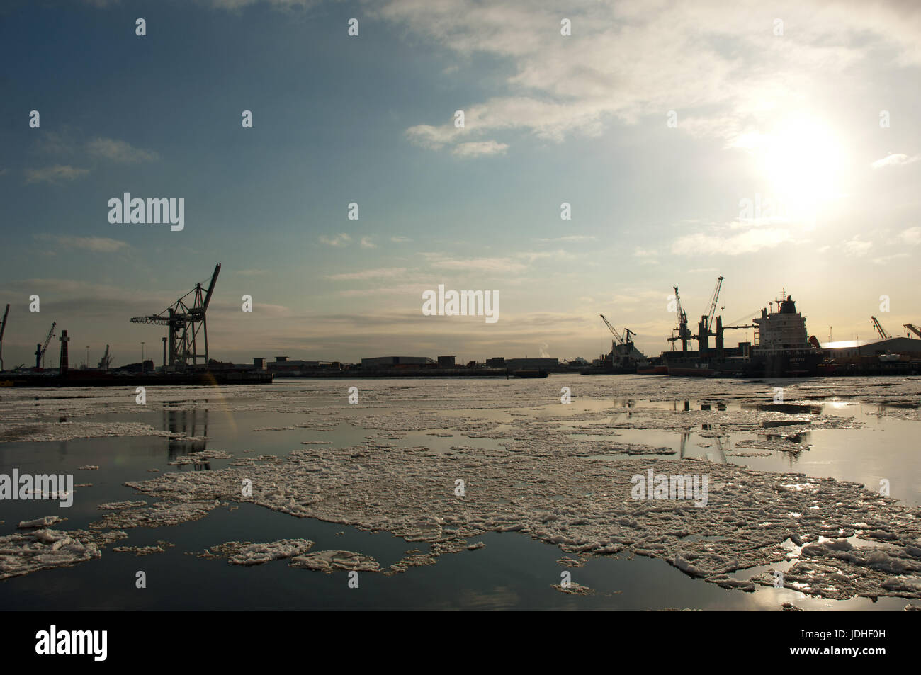 Hamburger Hafen Stock Photo