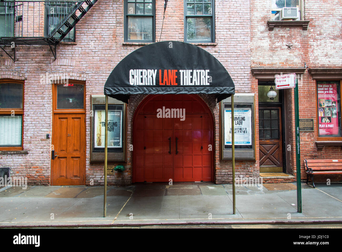 Cherry Lane Theatre, Greenwich Village, New York City Stock Photo Alamy