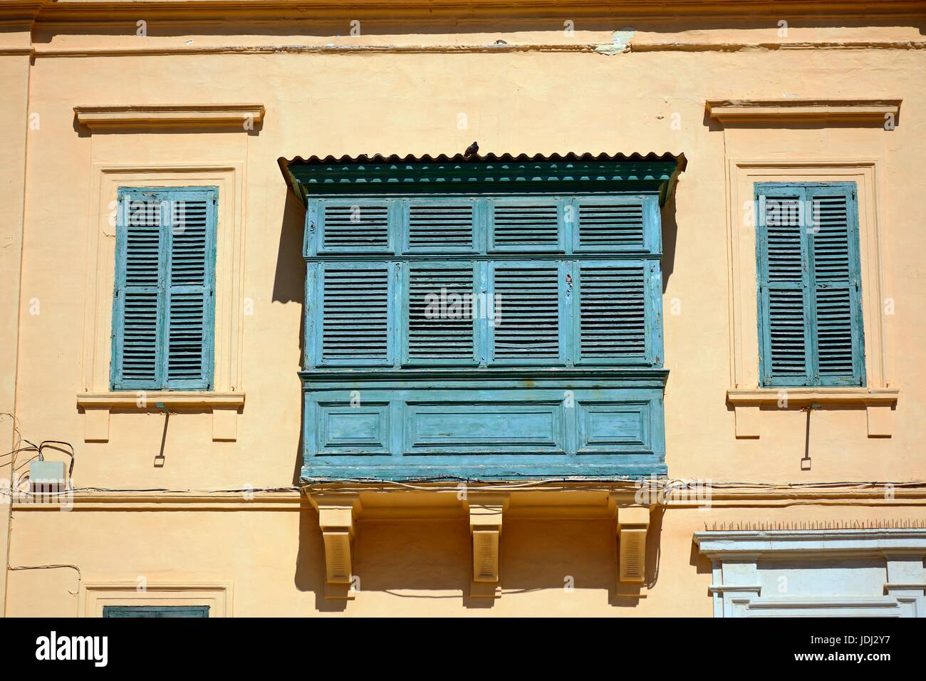 Wooden window shutters malta hires stock photography and images Alamy
