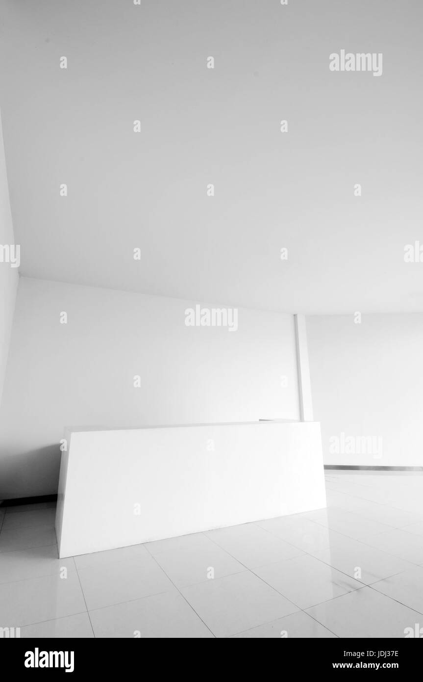 The new office reception area, clean and bright Stock Photo - Alamy