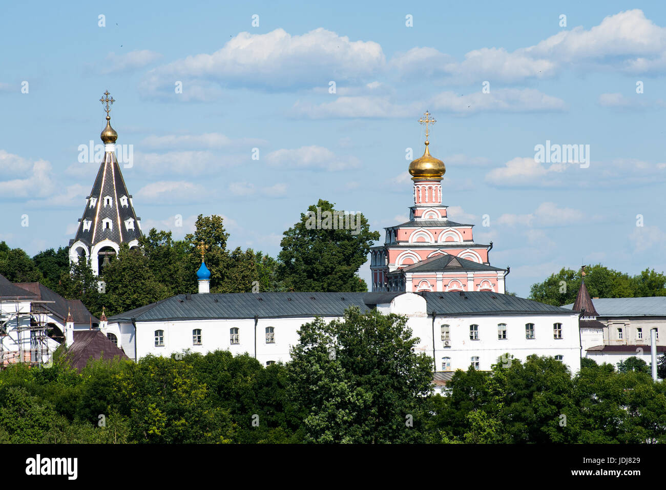 St John the Theologian Monastery in Poschupovo Rybnovskij region Ryazan region. Stock Photo