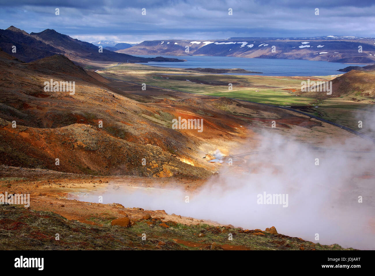 Iceland, Krysuvik-Seltun, geothermal area, Europe.            , Island, Geothermalgebiet, Europa. Stock Photo