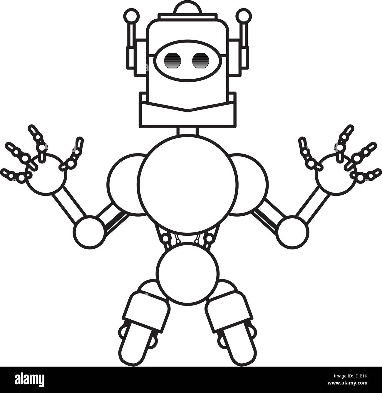 robot toy funny Stock Vector Image & Art Alamy