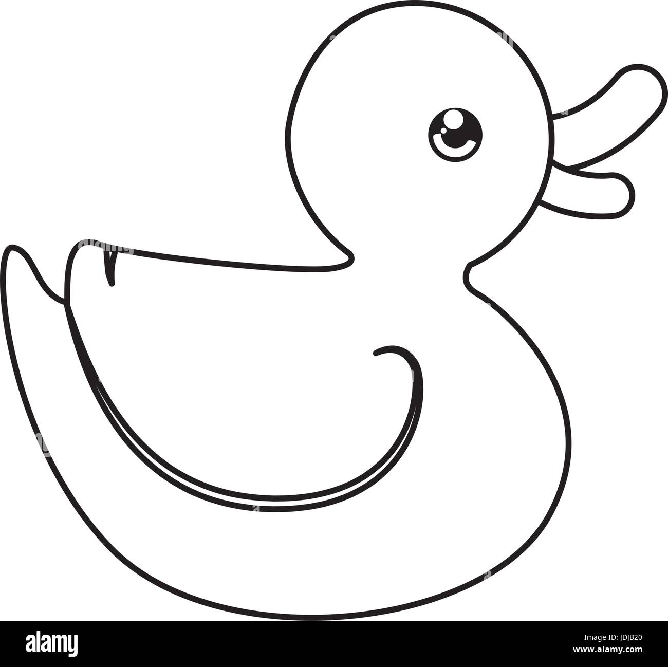 duck toy cartoon Stock Vector Image & Art - Alamy