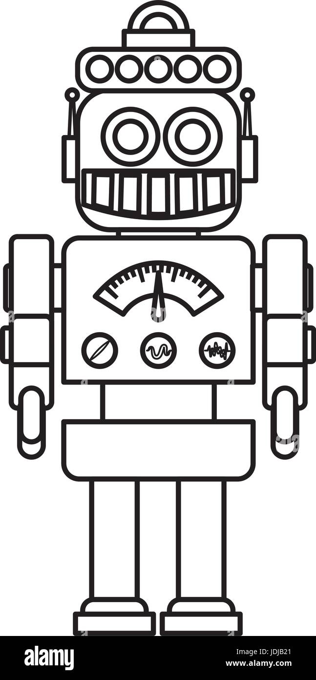 robot toy funny Stock Vector Image & Art Alamy