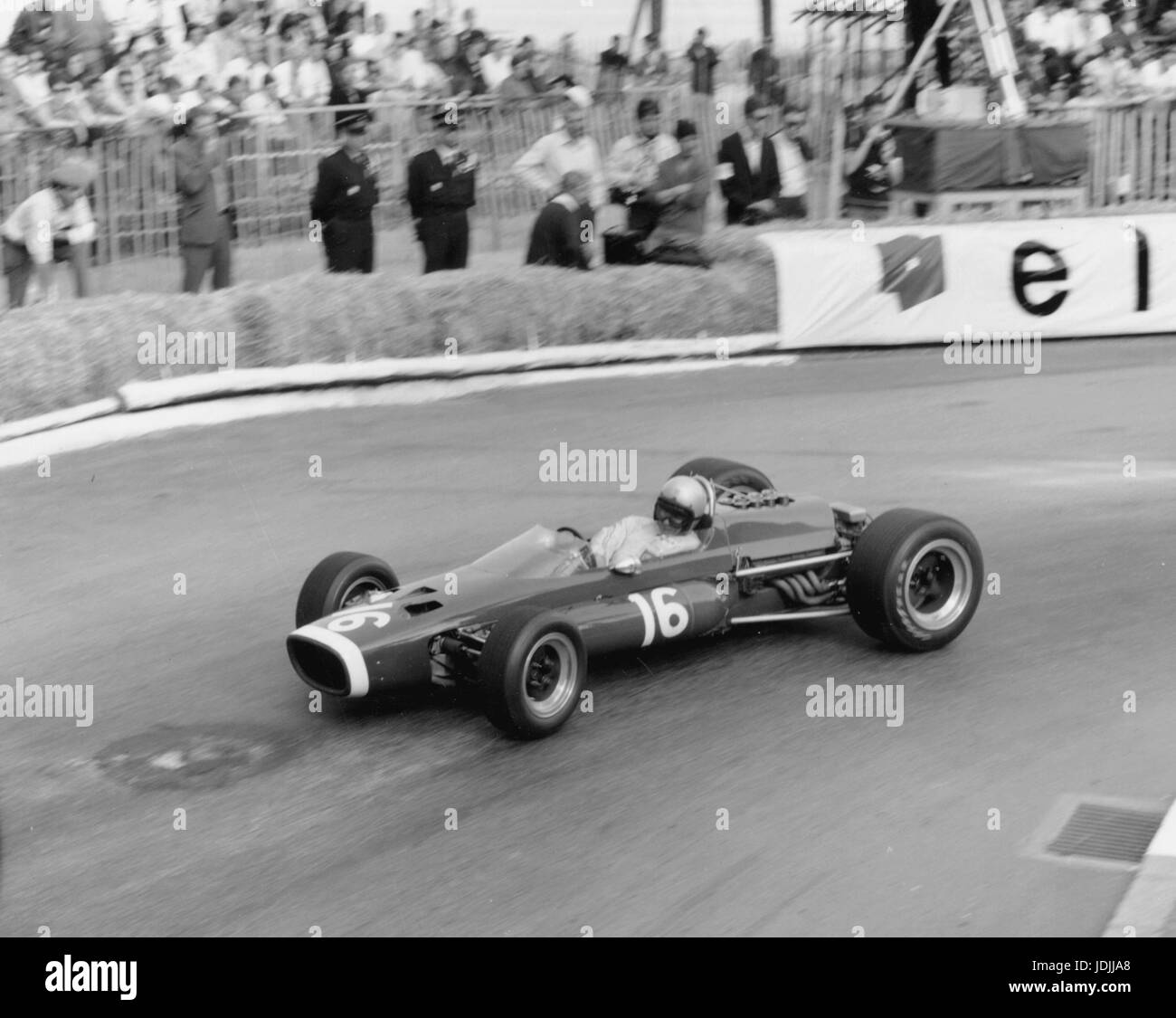 McLaren BRM, Bruce McLaren 1967 Monaco Grand Prix Stock Photo