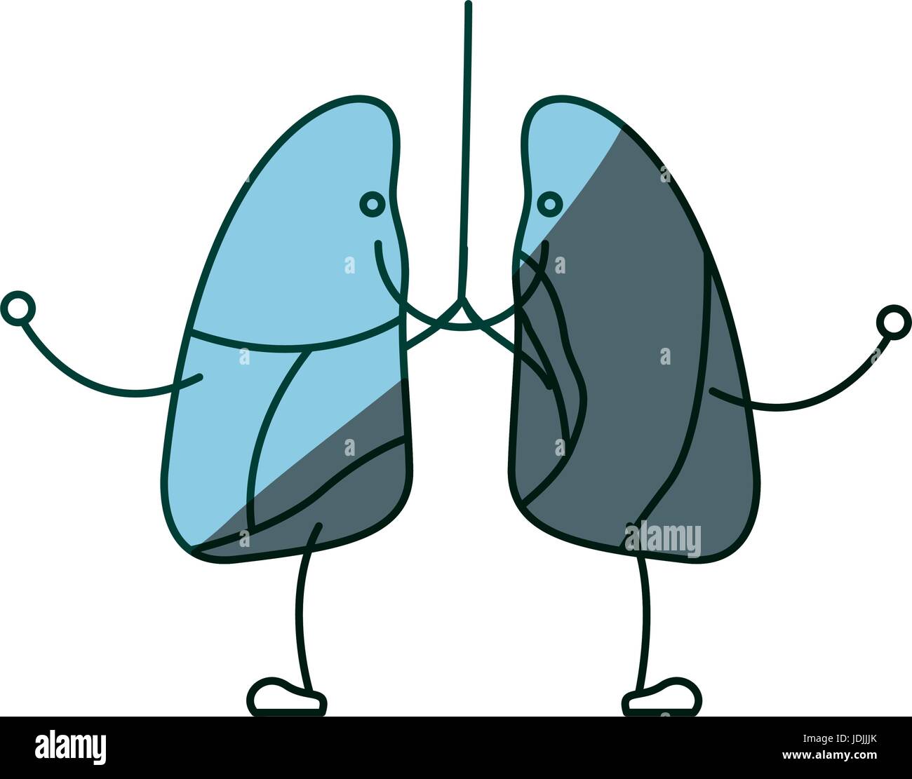 Respiration caricature hi-res stock photography and images - Alamy