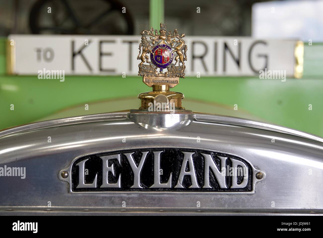 Leyland Motors Badge Stock Photo