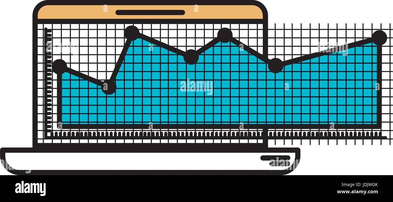 Risk management laptop graphics Stock Vector Images - Alamy