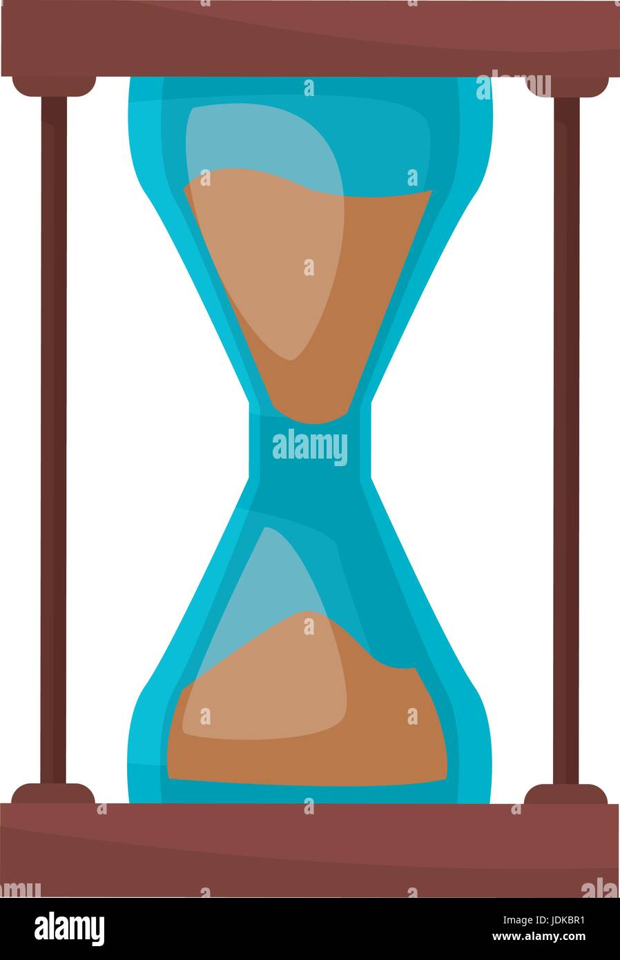 sand clock time supply school icon Stock Vector Image & Art - Alamy