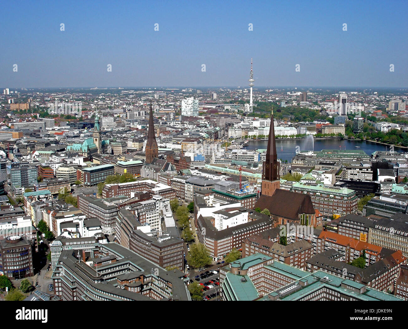 Germany, Hamburg, city, aerial photo, Deutschland, City, Luftaufnahme