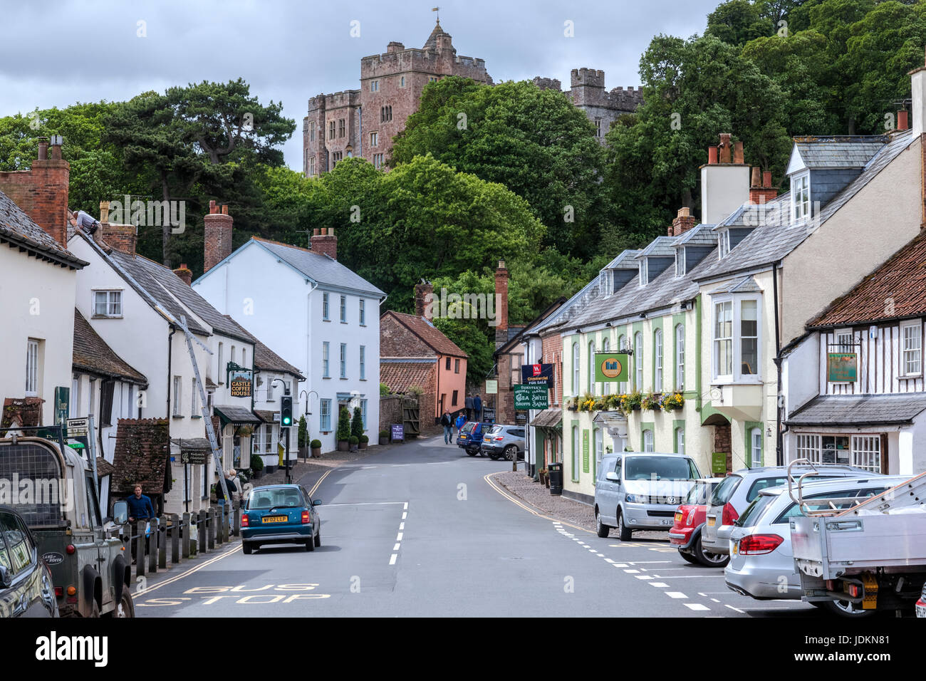 Dunster, Somerset, Exmoor, England, UK Stock Photo Alamy