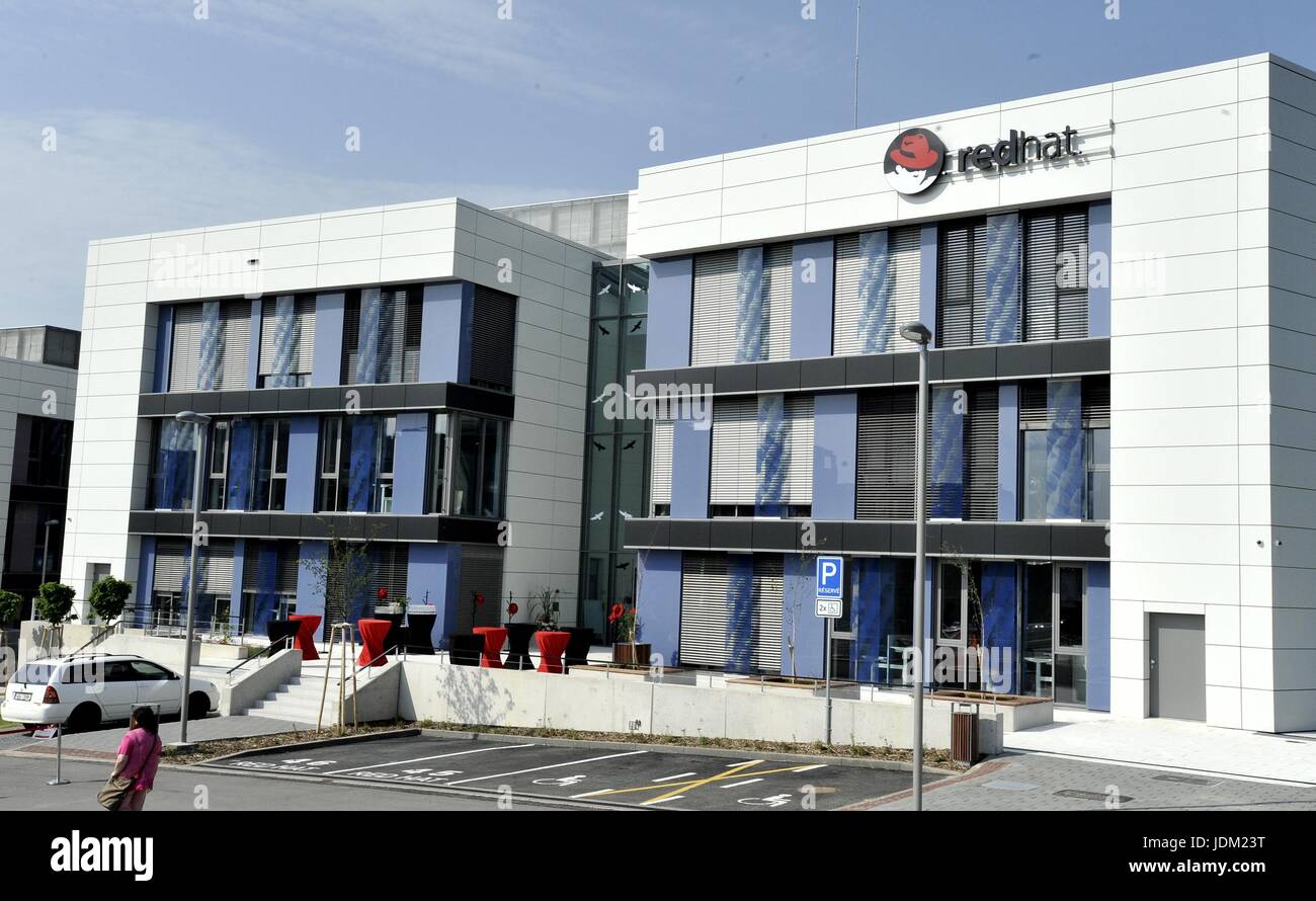 Launch of new building of Red Hat company in Brno, Czech Republic, June