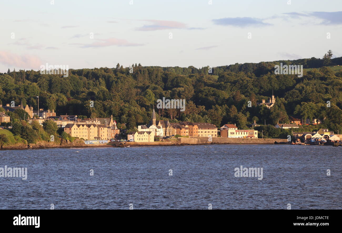 Elevated view of NewportonTay Fife Scotland June 2017 Stock Photo Alamy