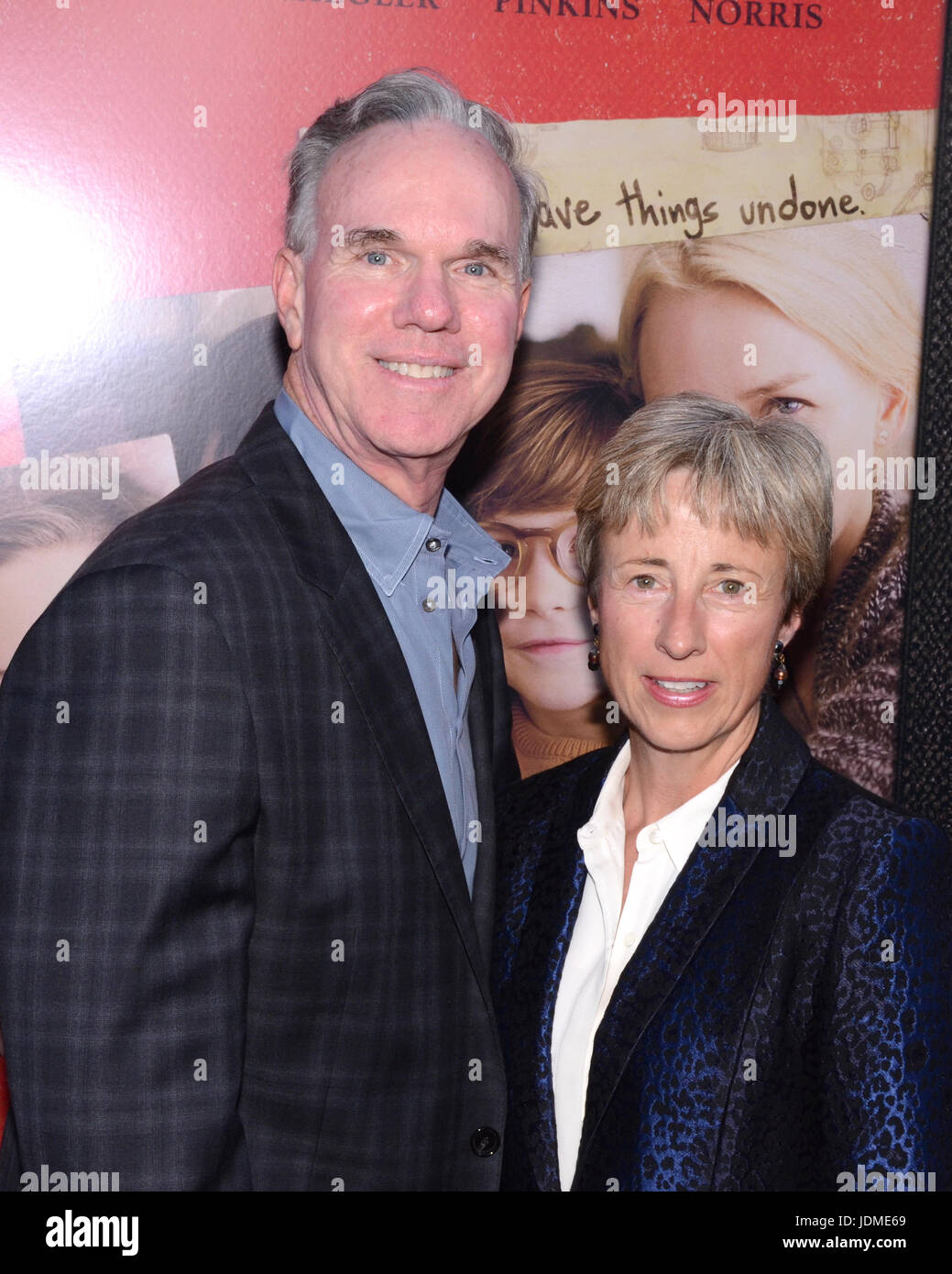 Mark Hayes Gabriele Hayes attend opening night premiere Focus Features' 'The Book Henry' during 2017 Los Angeles Film Festival Arclight Cinemas Culver City Culver City,California June 14,2017. Stock Photo