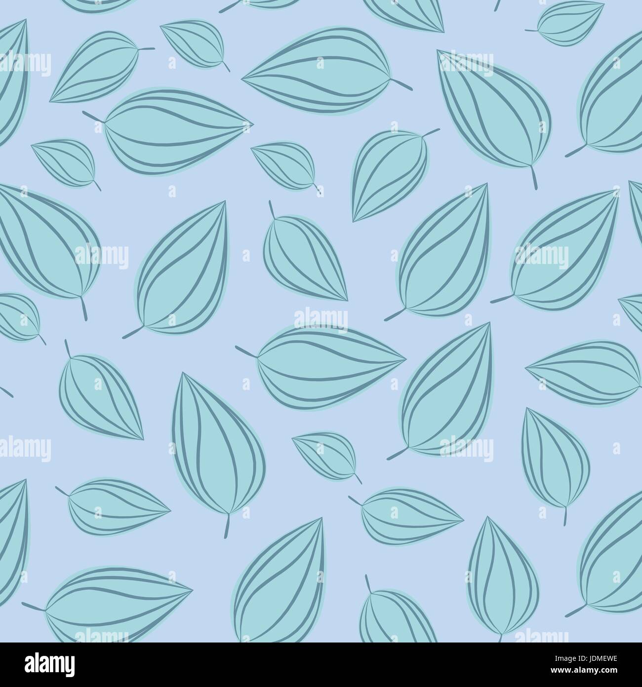 Seamless pattern background with autumn leaves. Vector illustration ...