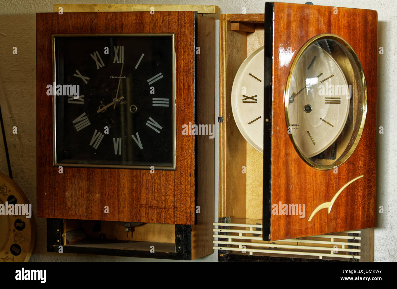 Photo old time clocks Stock Photo Alamy