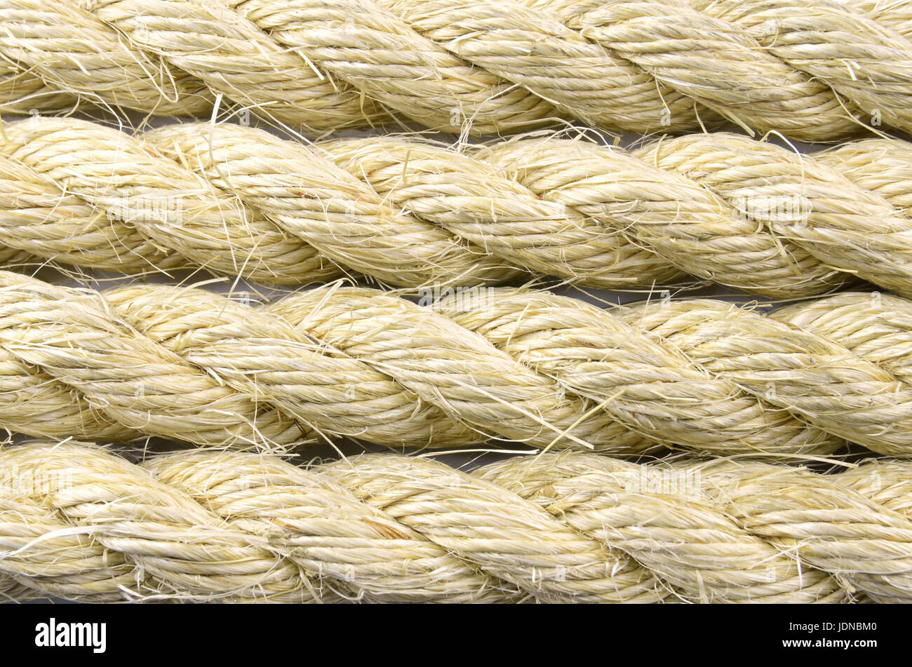 Rope rolled up on a white background. seamless Stock Photo - Alamy
