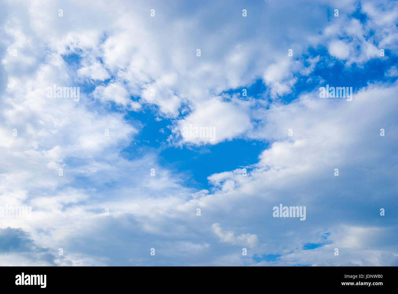 Heart Shape Blue Sky with Cloud Background/ Texture Stock Photo - Alamy