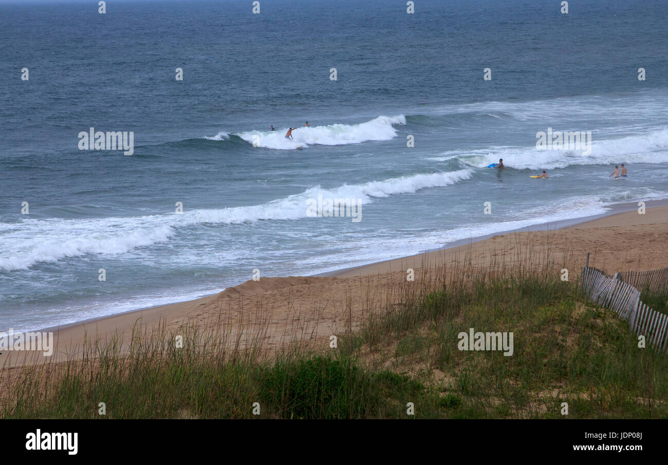 Beach at Outer Banks North Carolina Kill Devil Hills Stock Photo Alamy