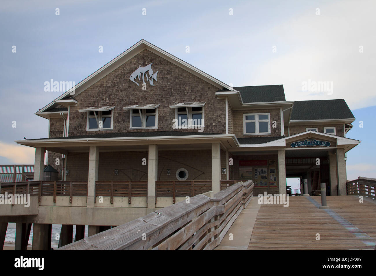 Pier Nags Head North Carolina Outer Banks Stock Photo Alamy