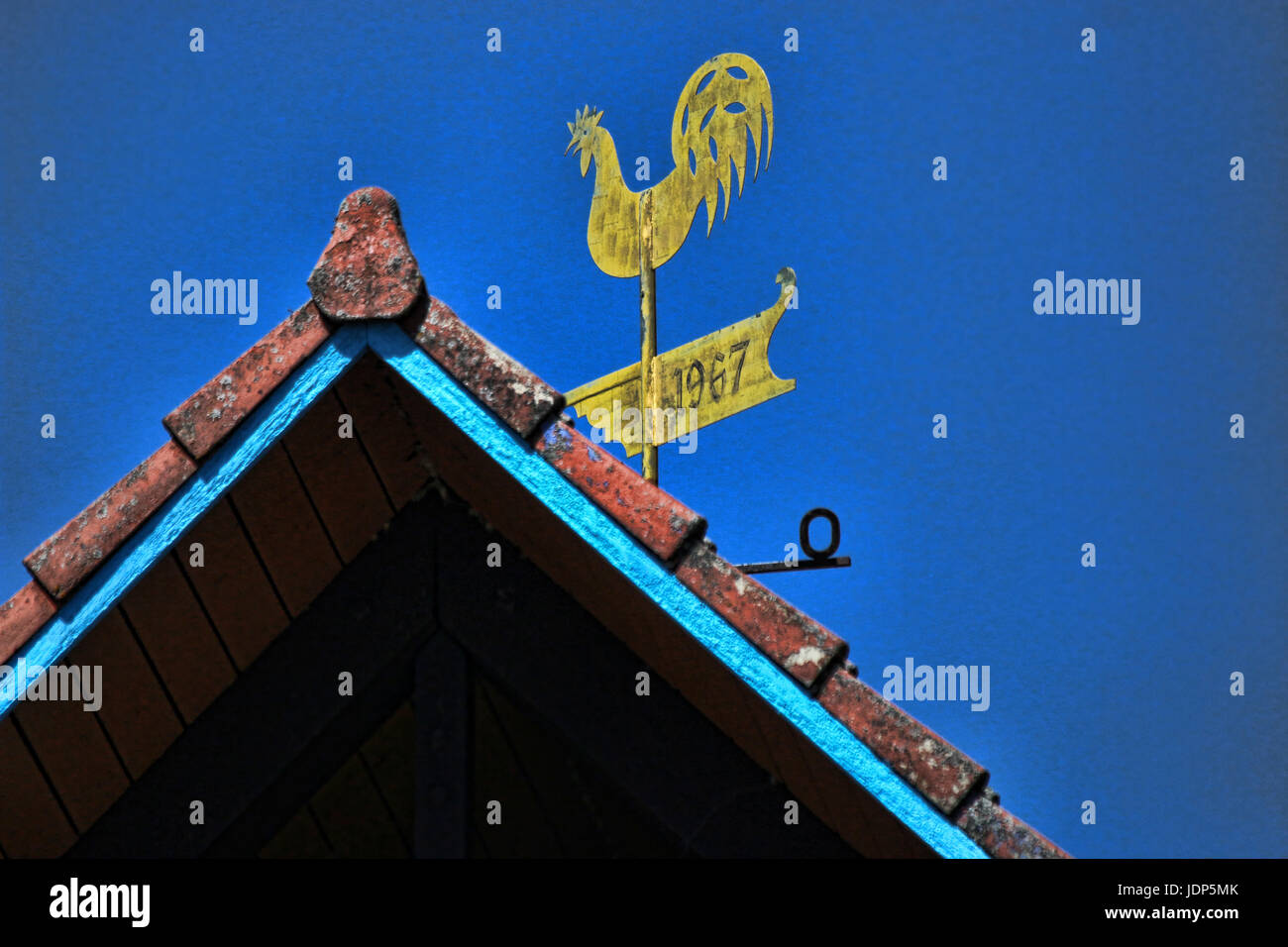 Glockenspiel Bavarian Inn Bell Tower in Frankenmuth Michigan Stock