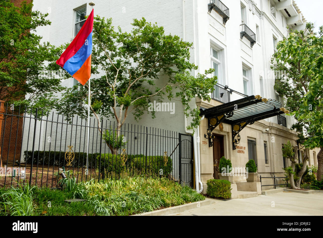 Embassy of the Republic of Armenia, 2225 R Street NW, Washington DC