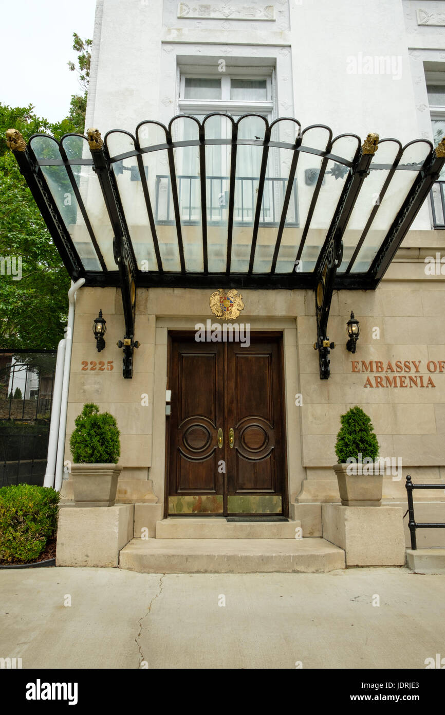 Embassy of the Republic of Armenia, 2225 R Street NW, Washington DC